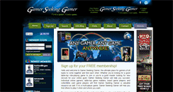 Desktop Screenshot of gamerseekinggamer.com
